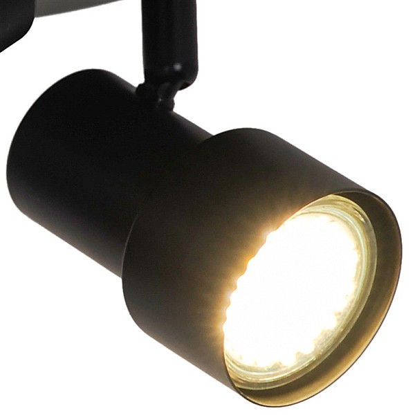 SPOT LIGHT LUCIA 3XGU10 BLACK