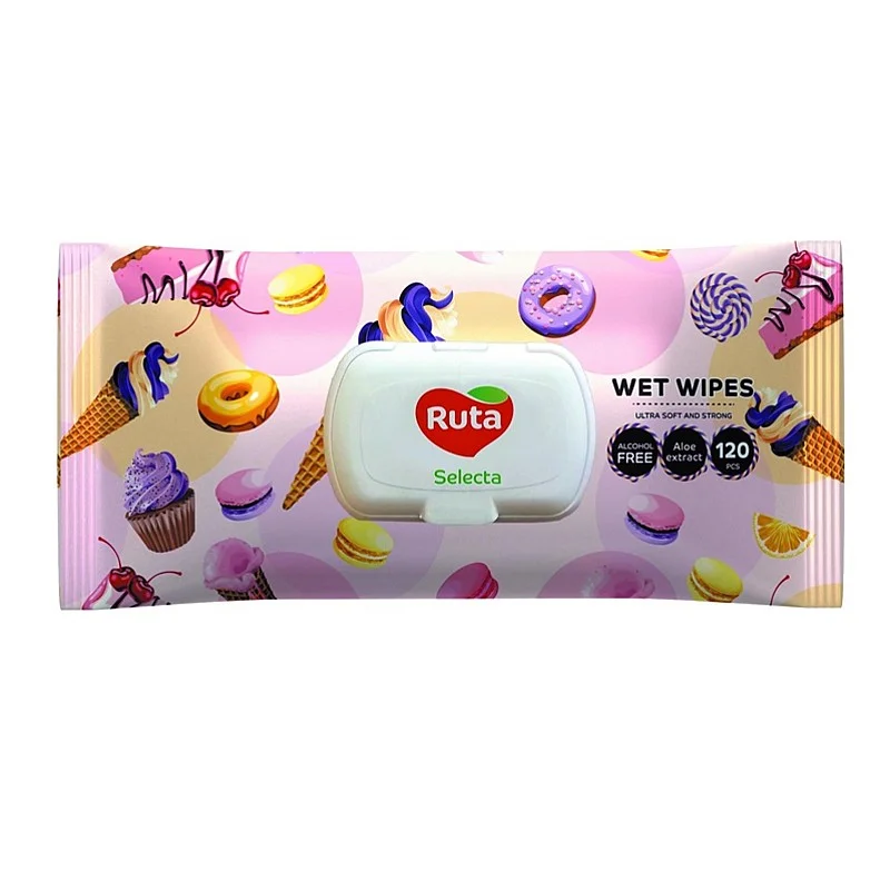 WET WIPES RUTA SELECTA 120PCS