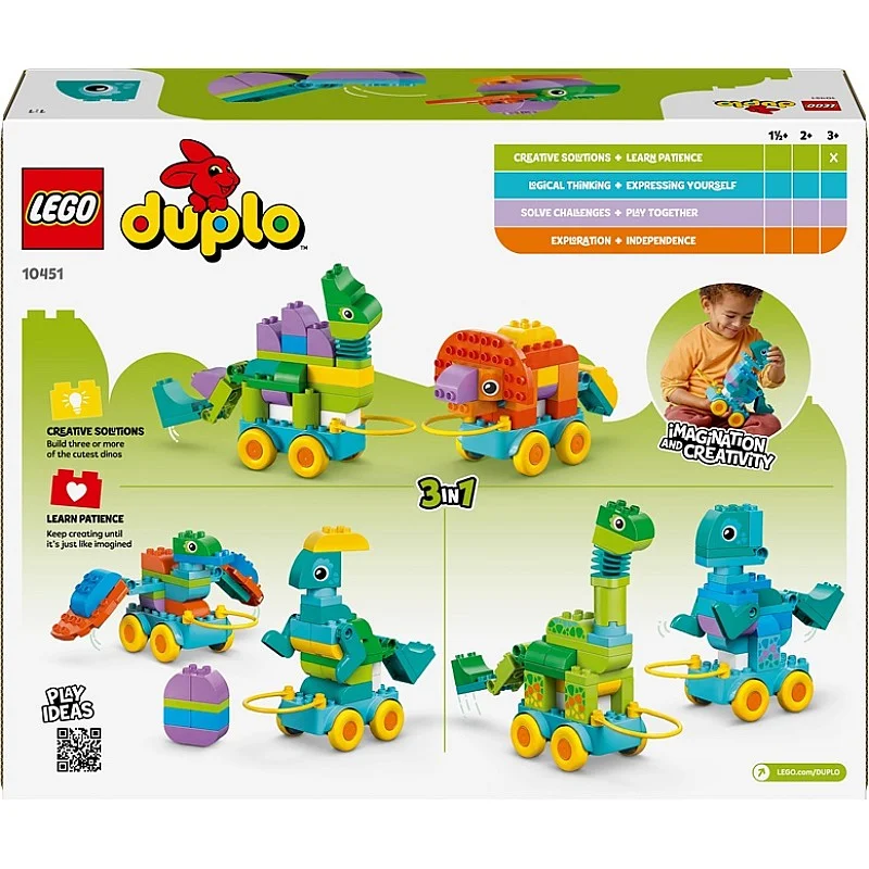 TOY CONSTRUCTOR LEGO 3IN1 DINO 10451