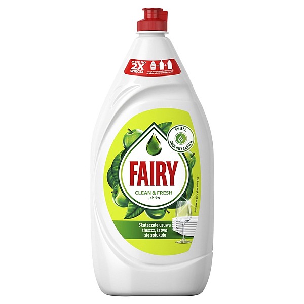 Trauku mazgāšanas līdzeklis Fairy Apple. 1.35 l