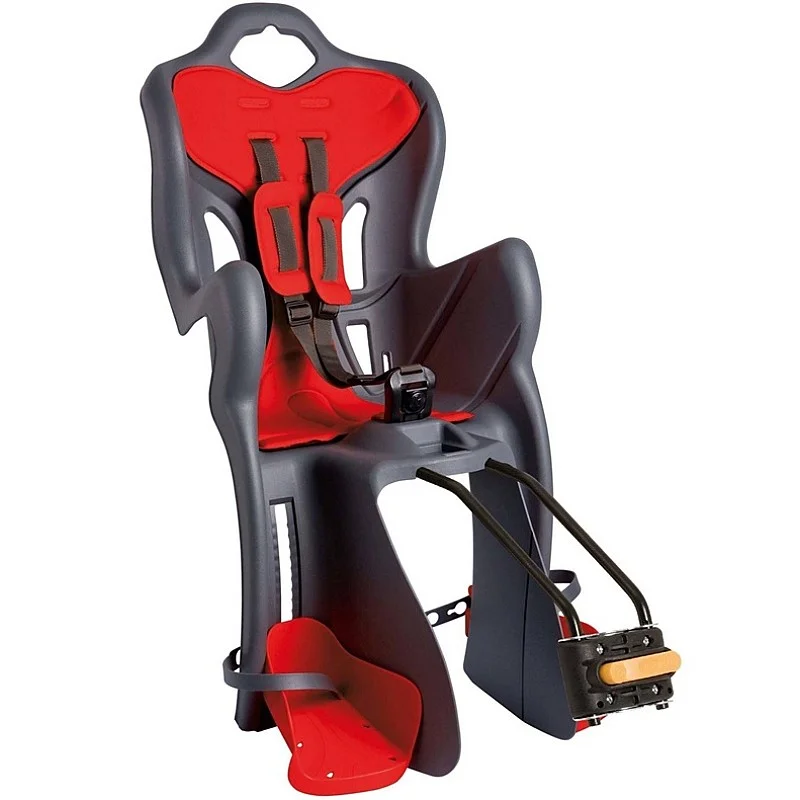 Vaikiška dviračio kėdutė Bellelli. pilka. galinė