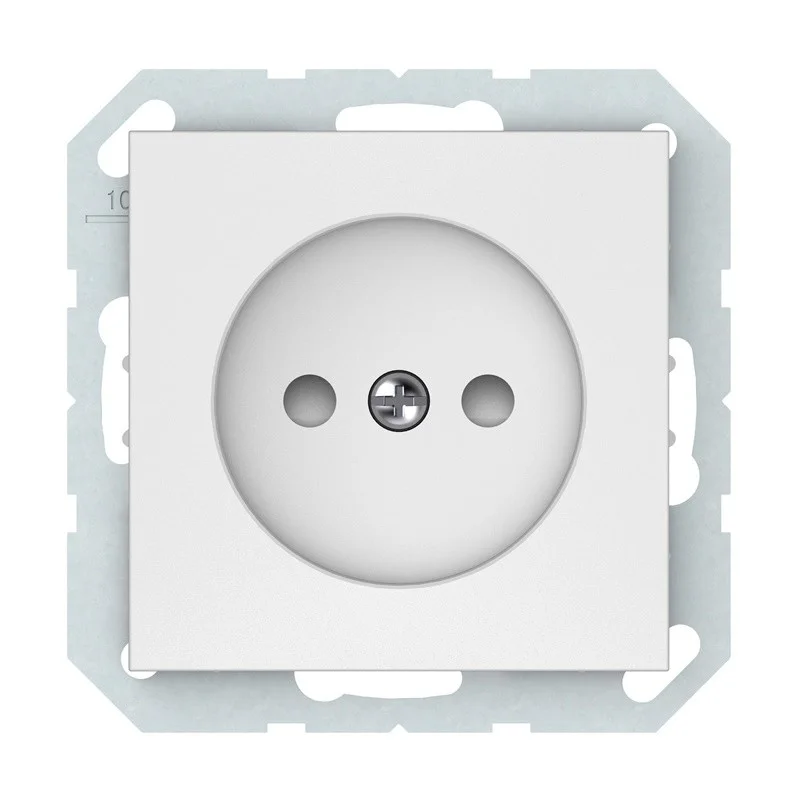 Kištukinis lizdas VILMA QR1000. mat. baltos spalvos Kištukinis lizdas VILMA QR1000. mat. baltos spalvos