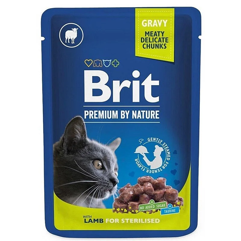 Šlapias kačių maistas Brit Premium  0.100 kg