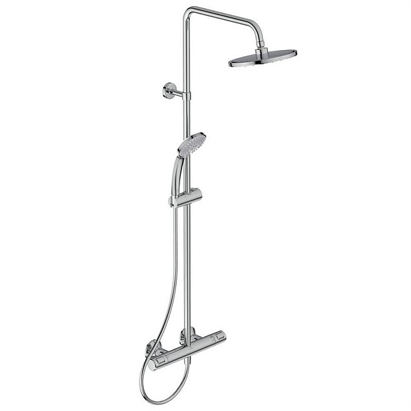 SHOWER SET THERMOS CERATHERM T25 CHROME