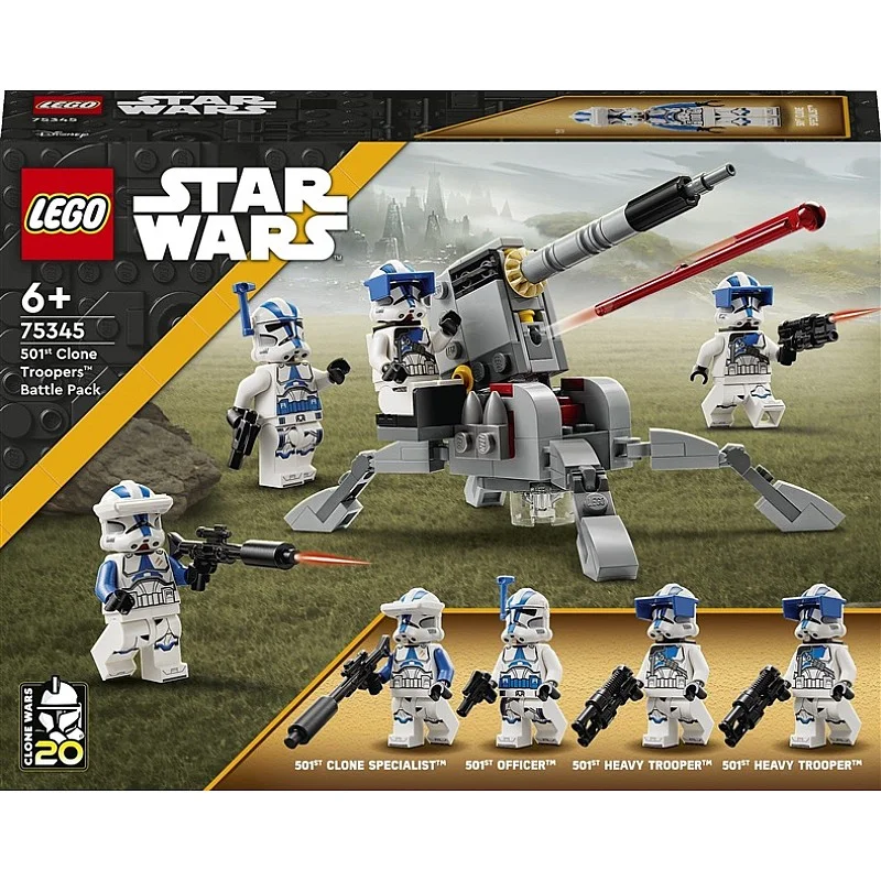 Konstruktorius LEGO 501-ojo būrio klonų karių™ rinkinys