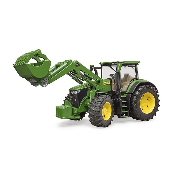 Rotaļu traktors Bruder John Deere 7R 350 03151. zaļa