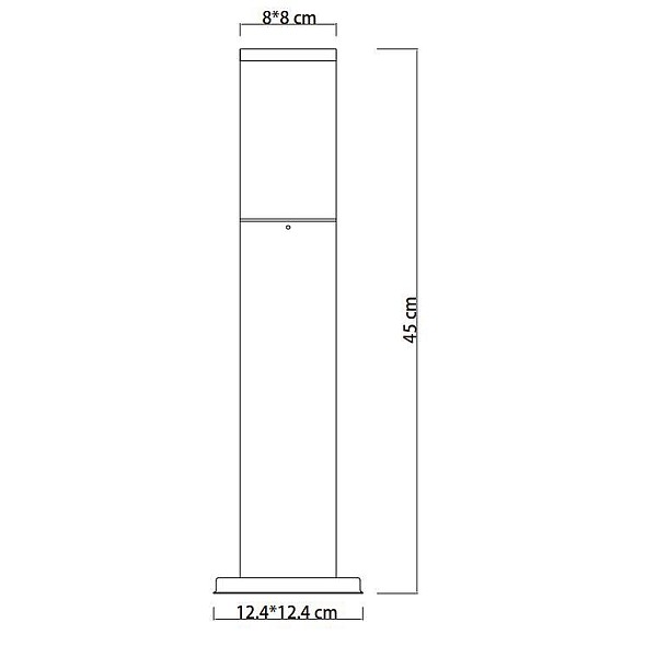 Lampa Domoletti CORTE DH3430-450. 15W. E27. IP44