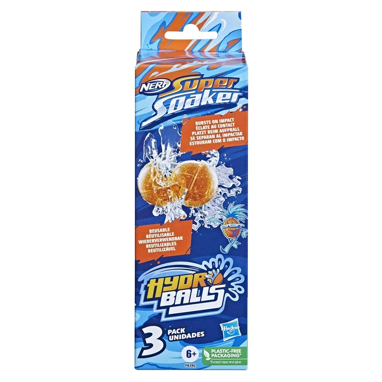 ŪDENS BUMBIŅAS NERF 3GAB F6392