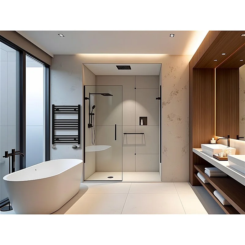 Vanden. rankšl. džiovintuv. Korado. lenktas. juoda. 50x70 cm Vanden. rankšl. džiovintuv. Korado. lenktas. juoda. 50x70 cm