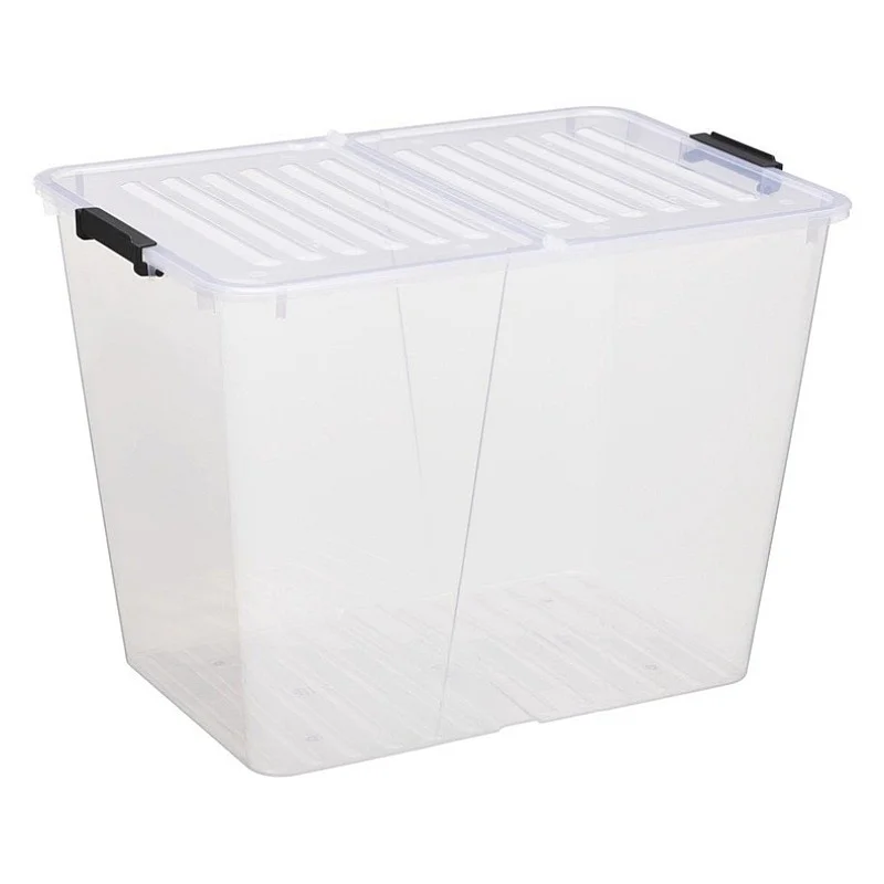 Uzglabāšanas kaste ar vāku Plast Team. 65l. 56.7x39.6x41.7cm