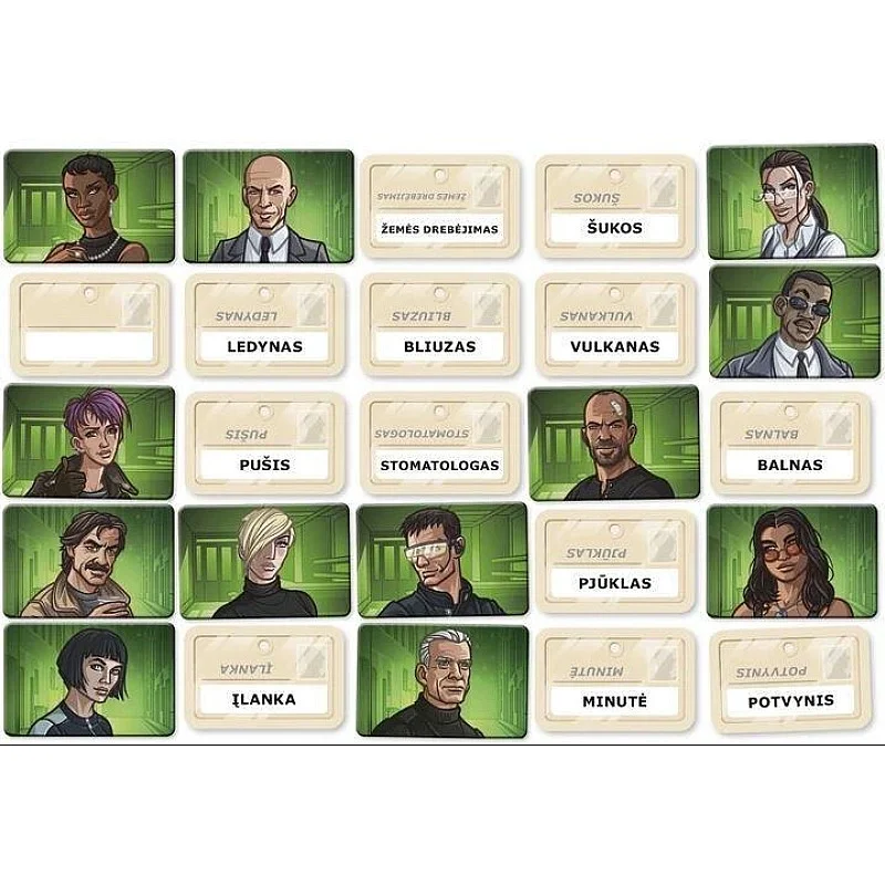 Galda spēle Brain Games Codenames Duet. LT