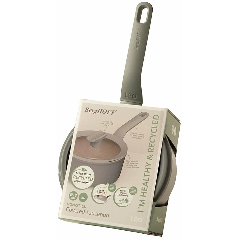 SAUCEPAN WI LID BALANCE MOONMIST 18CM 2L