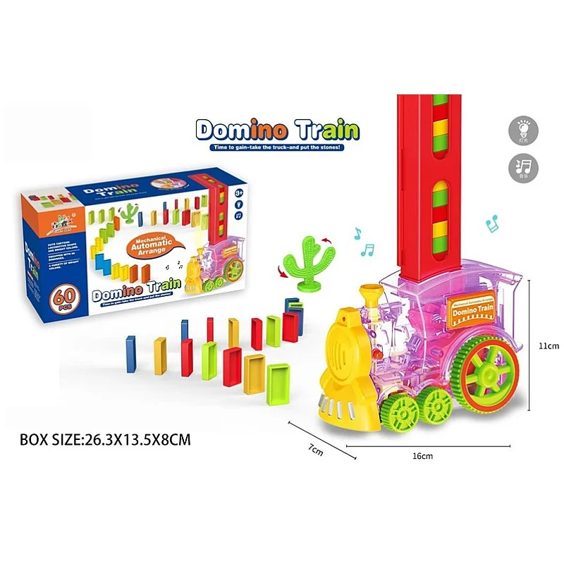 TOY DOMINO TRAIN 640500B TOY DOMINO TRAIN 640500B