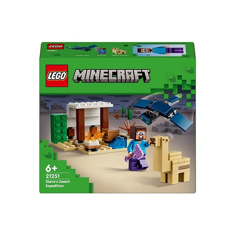 Konstruktorius LEGO® Minecraft  Styvo ekspedicija dykumoje