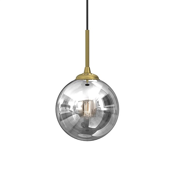 PENDANT LIGHT BURSA E14 BLACK/GOLD