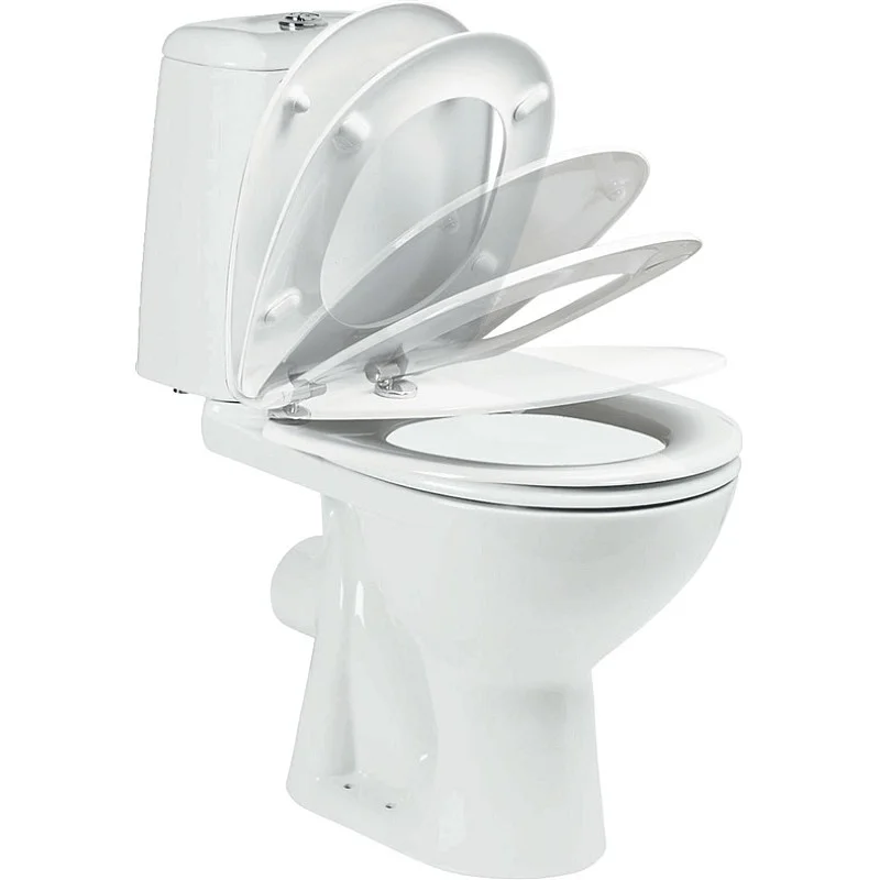 Tualete. noviet Vidima Korona W908001. ar vāku. 350x610 mm