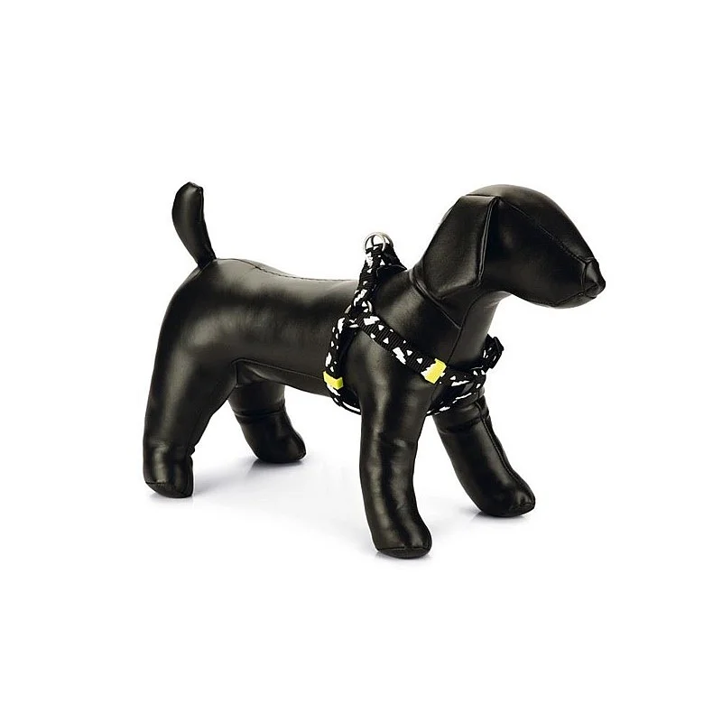 Bikšturis Beeztees. melna. 350 - 600 mm x 15 mm