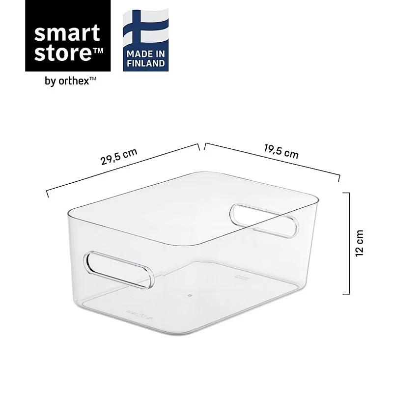 STORAGE BOXCOMPACT CLEAR M