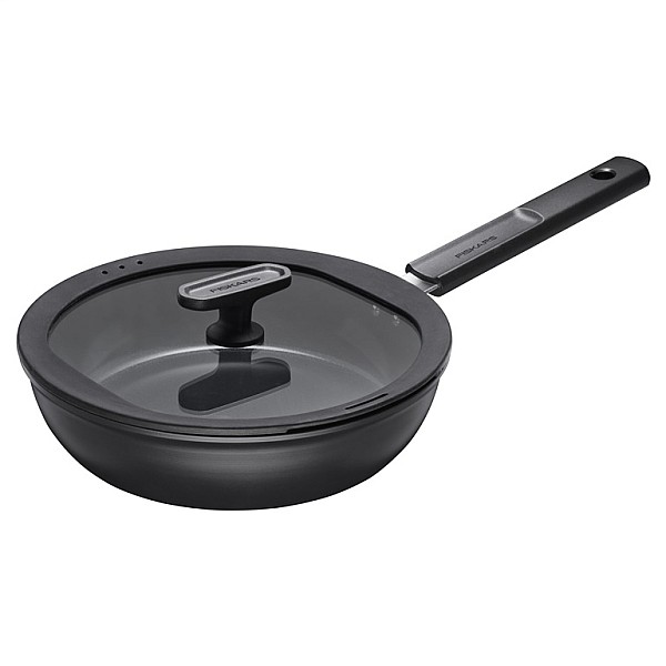 PAN SAUTE HARD FACE 24CM WITH LID