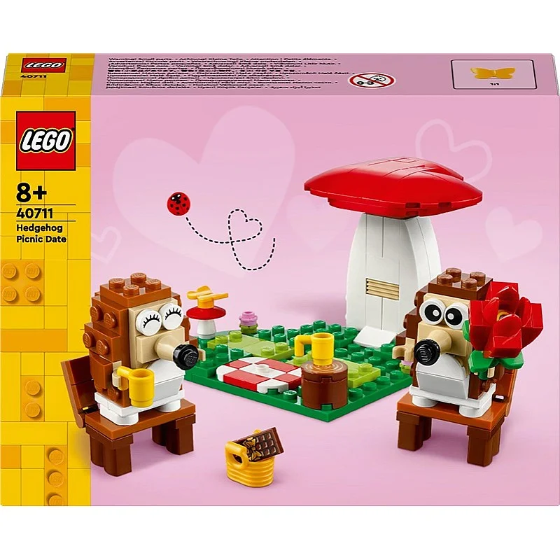 CONSTRUC LEGO HEDGEHOG PICNIC DATE 40711