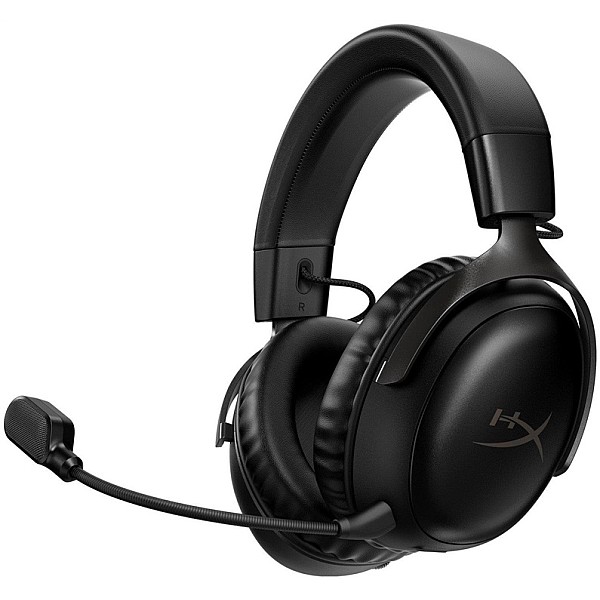 Belaidės žaidimų ausinės HyperX Cloud III. juodos