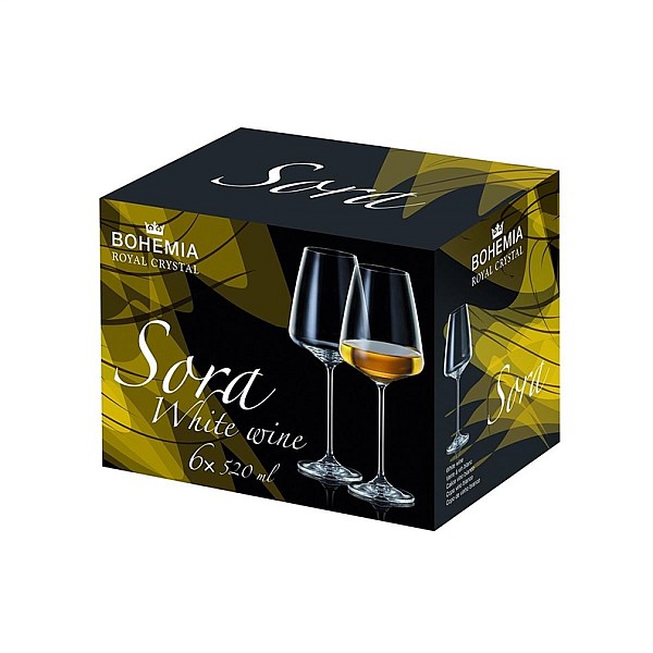 WINE SORA 1SJ30/520ML WHIT GIFT BOX6PCS