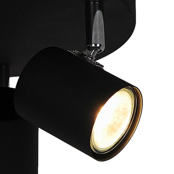 Lampa pārvietojams Okko Safi GU13014D-3R BLK. 15 W. GU10