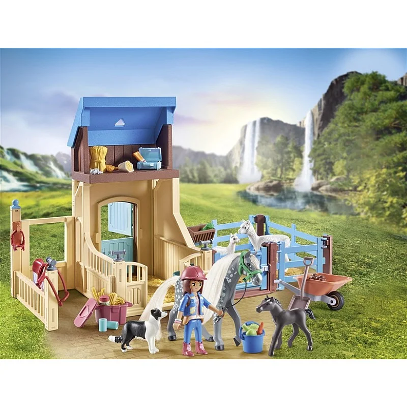 Konst. Playmobil Horse Stall with Amelia and Whisper 71353