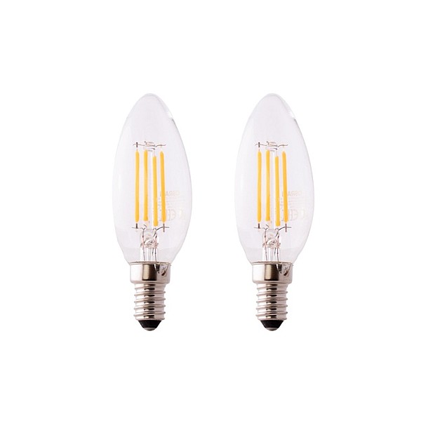 Lemputė Osram LED. B40. šiltai balta. E14. 4 W. 470 lm