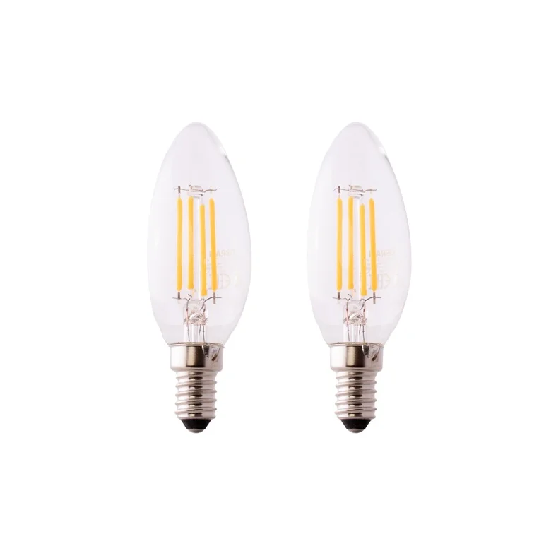 BULB LED B40 4W E14 827 470LM FIL 2PCS