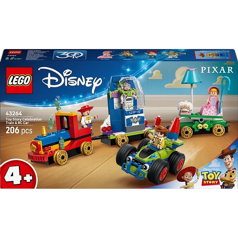 CONS LEGO TOY STORY TRAIN & RC CAR 43264