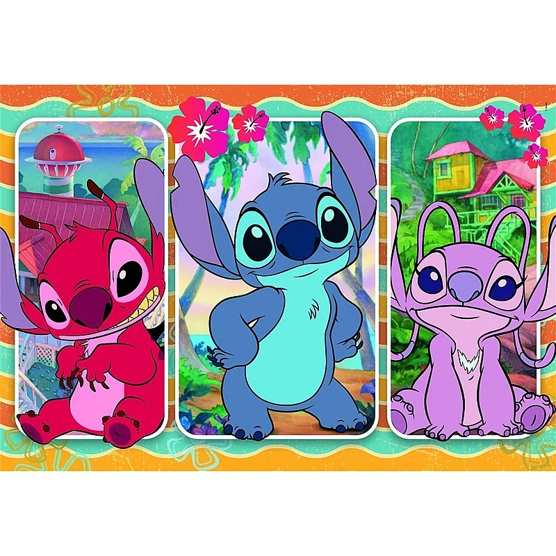 Dėlionė Clementoni DISNEY STITCH 24029. 62 cm x 42 cm
