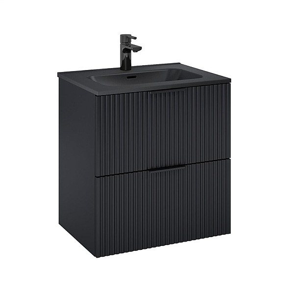 WASHBASIN SKAPPA 60 CERAM BLACK MATT