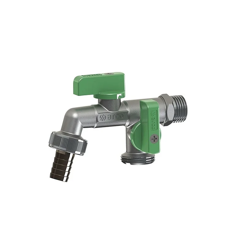 NANO DUAL GARDEN TAP MAC 1/2X3 /4X3/4 15