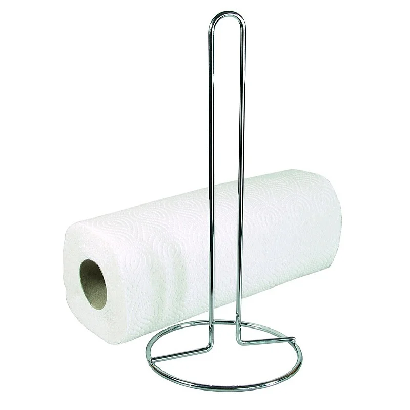 KITCHEN ROLL HOLDER CHROME SURFACE 28CM