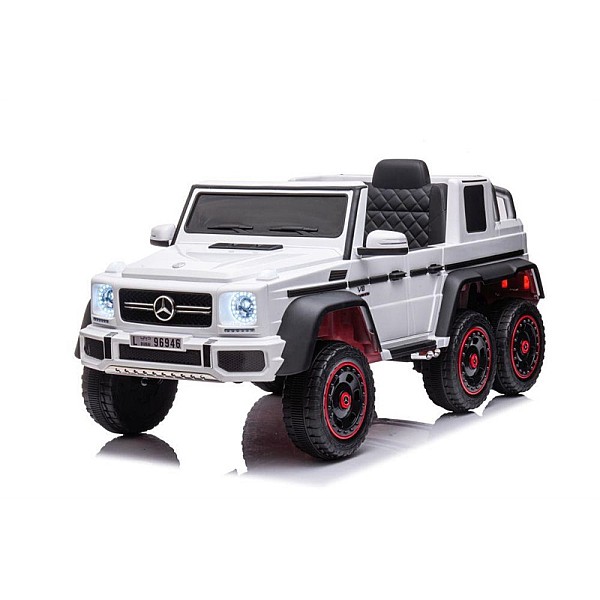 TOY ELECTRIC CAR MERCEDES G63 AMG WHITE