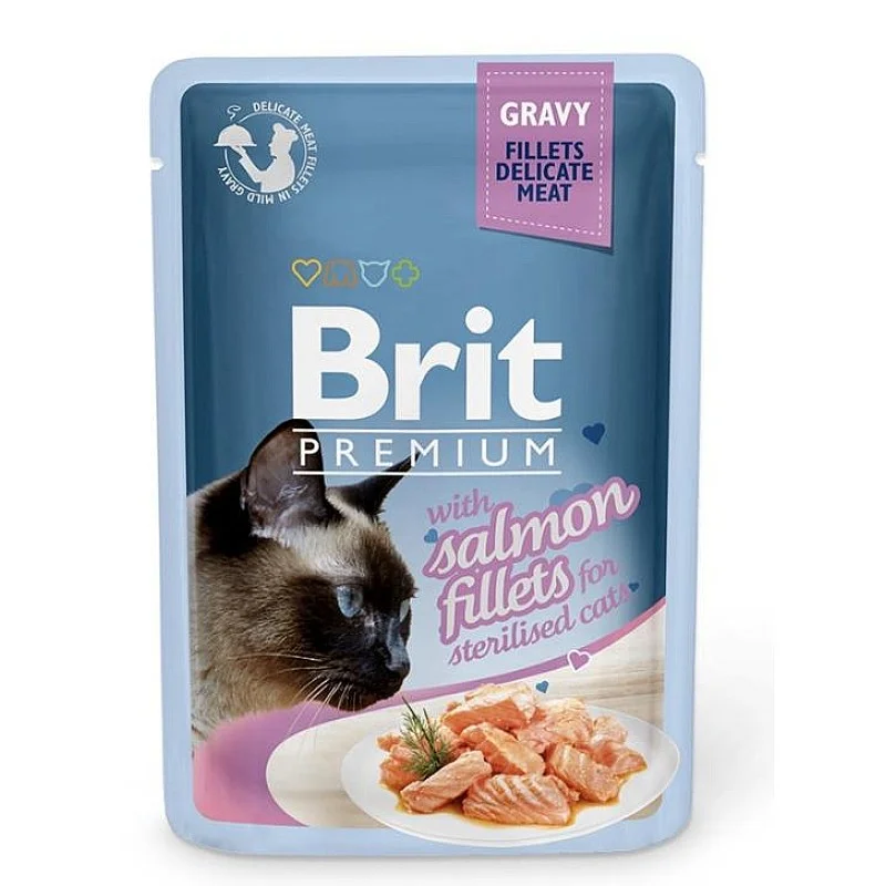 Šlapias kačių maistas Brit Premium 0.100 kg Šlapias kačių maistas Brit Premium 0.100 kg