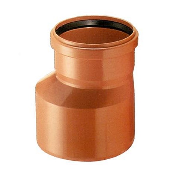 SEWER REDUCER 110X160 PVC BROWN