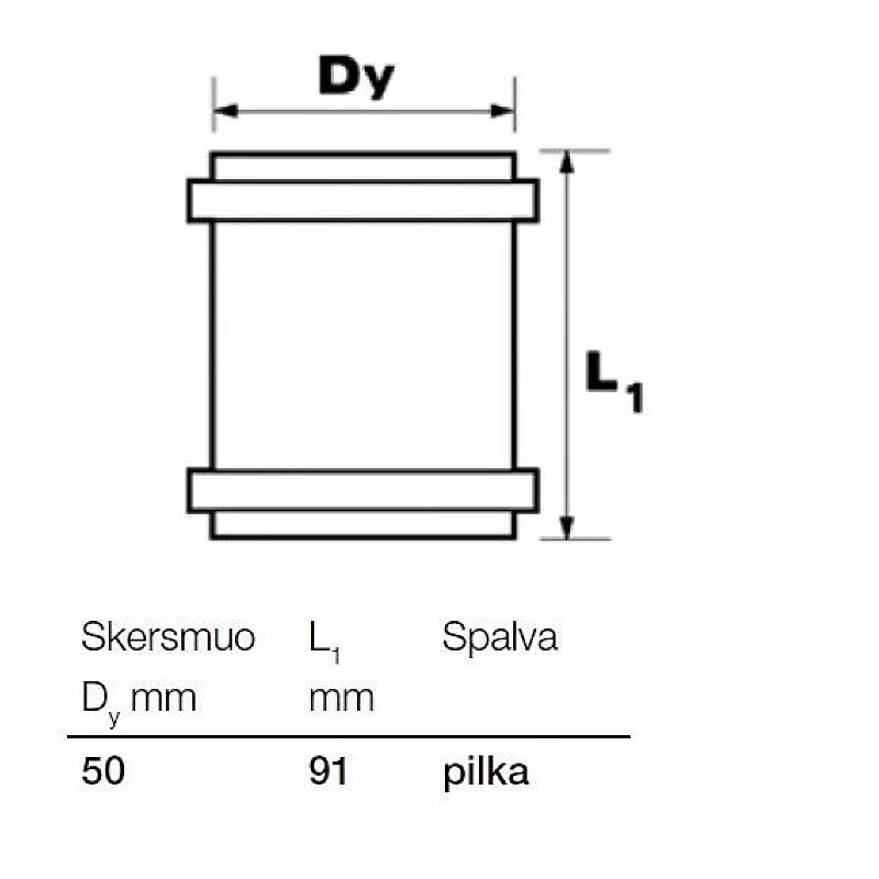 S&W PVC REPAIR SOCKET 50 GREY