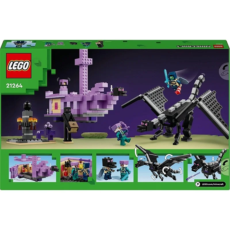 TOY LEGO THE ENDER DRAGON/END SHIP 21264 TOY LEGO THE ENDER DRAGON/END SHIP 21264