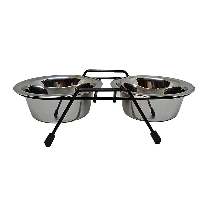 Dubenėlis maitinimui Hoppy Wire Diner Trapeze. 0.45 l. 2 vnt