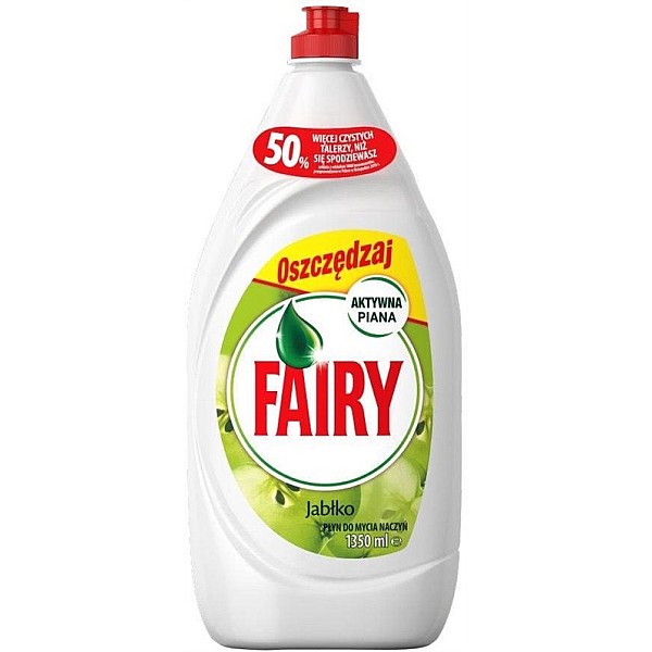 Trauku mazgāšanas līdzeklis Fairy Apple. 1.35 l