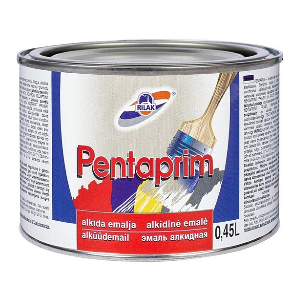 ALKYD ENAMEL PENTAPRIM ANTHRACITE 0.45L