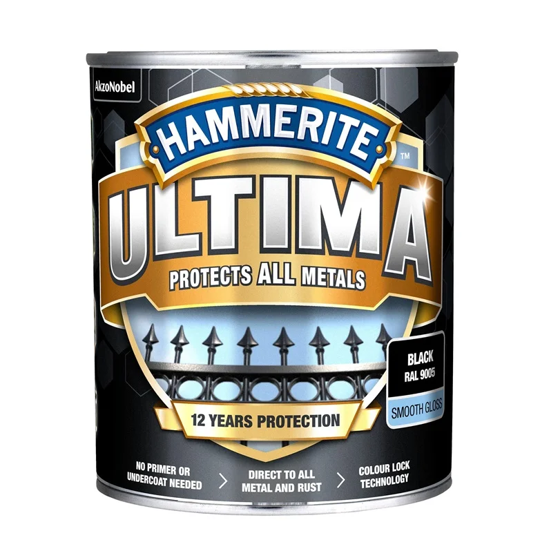 PAINT ULTIMA SMOOTH BLACK 0.7L PAINT ULTIMA SMOOTH BLACK 0.7L