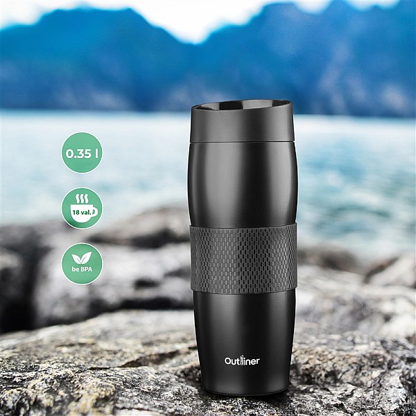 THERMOS CUP OUTLINER TR-RH610A BLAC 0.35