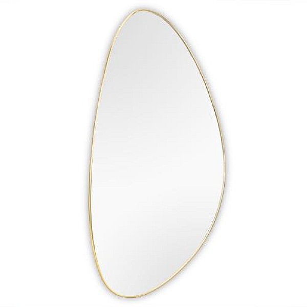 MIRROR WITH FRAME IDA 40X60 GOLD