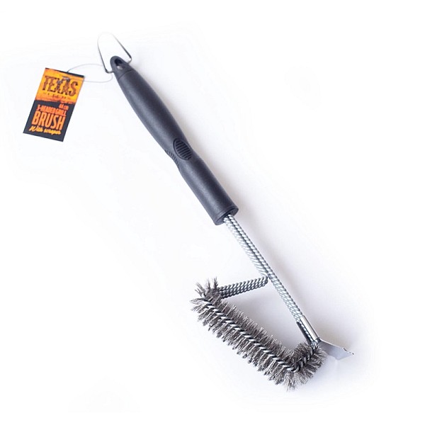 GRILL BRUSH WITH SCRAPER (44 CM)