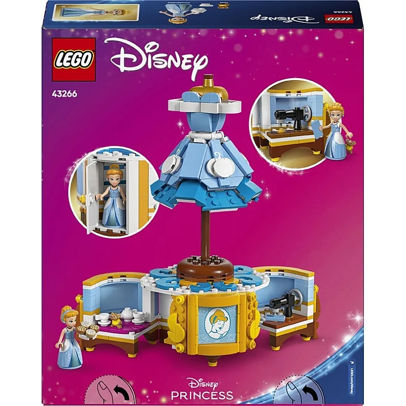TOY CONSTR LEGO CINDARELLAS DRESS 43266