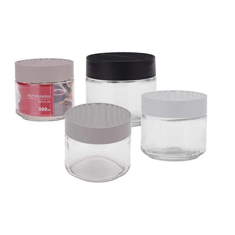 Prieskonių indelis. 0.3 l. skaidri Prieskonių indelis. 0.3 l. skaidri