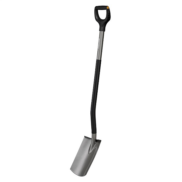 ERGONOMIC ROUNDED SPADE GREY